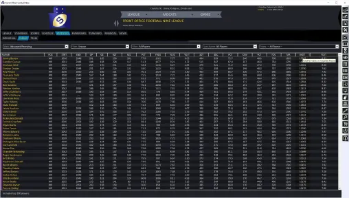 Front Office Football Nine screenshot 10