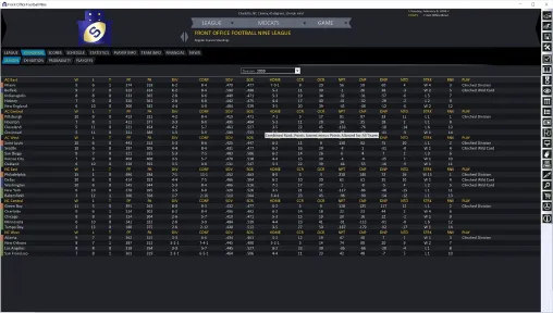 Front Office Football Nine screenshot 11