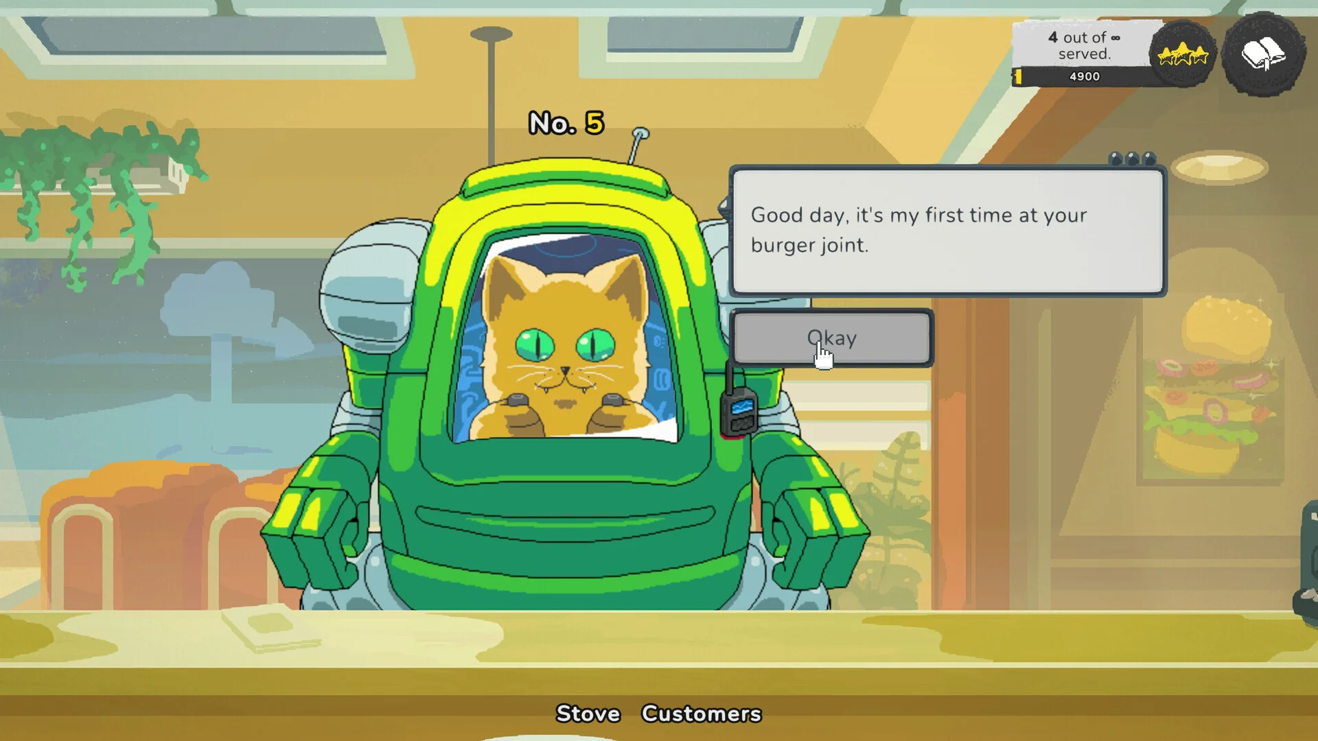 Galaxy Burger screenshot 2