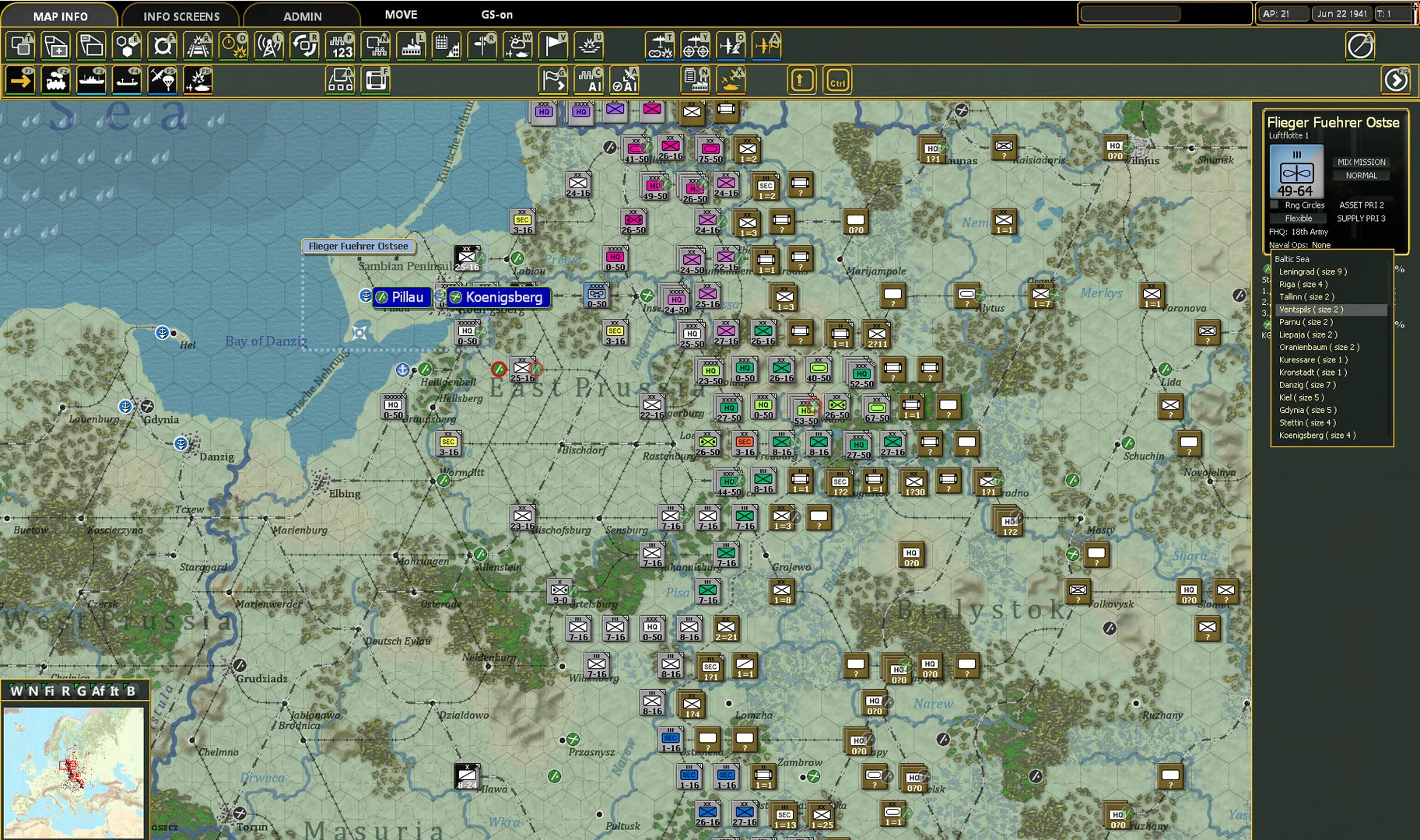 Gary Grigsby's War in the East 2 screenshot 2