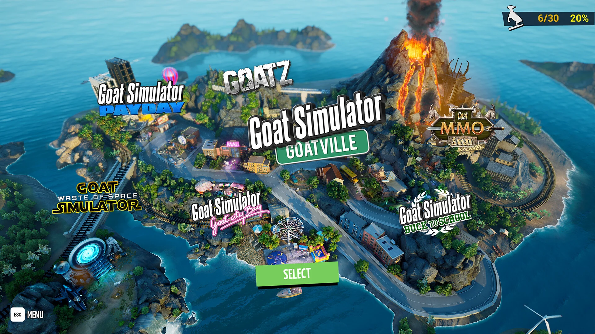 Goat Simulator: Remastered screenshot 2