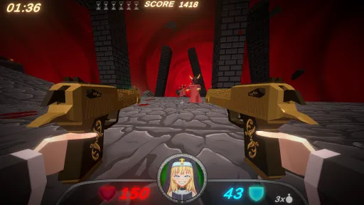 Guns and Nuns: Storming Hell screenshot 2