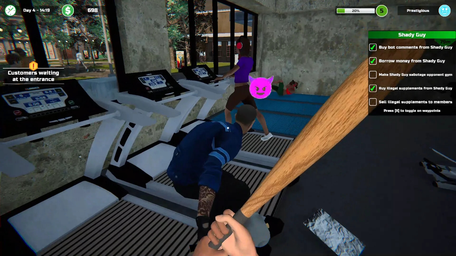 Gym Manager screenshot 2