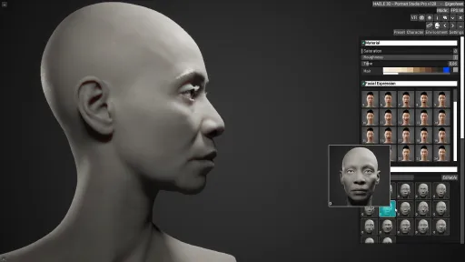 HAELE 3D - Portrait Studio Pro - Drawing References screenshot 10