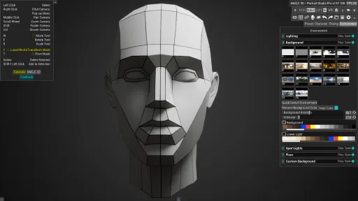 HAELE 3D - Portrait Studio Pro - Drawing References screenshot 16