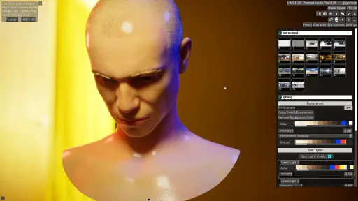 HAELE 3D - Portrait Studio Pro - Drawing References screenshot 26