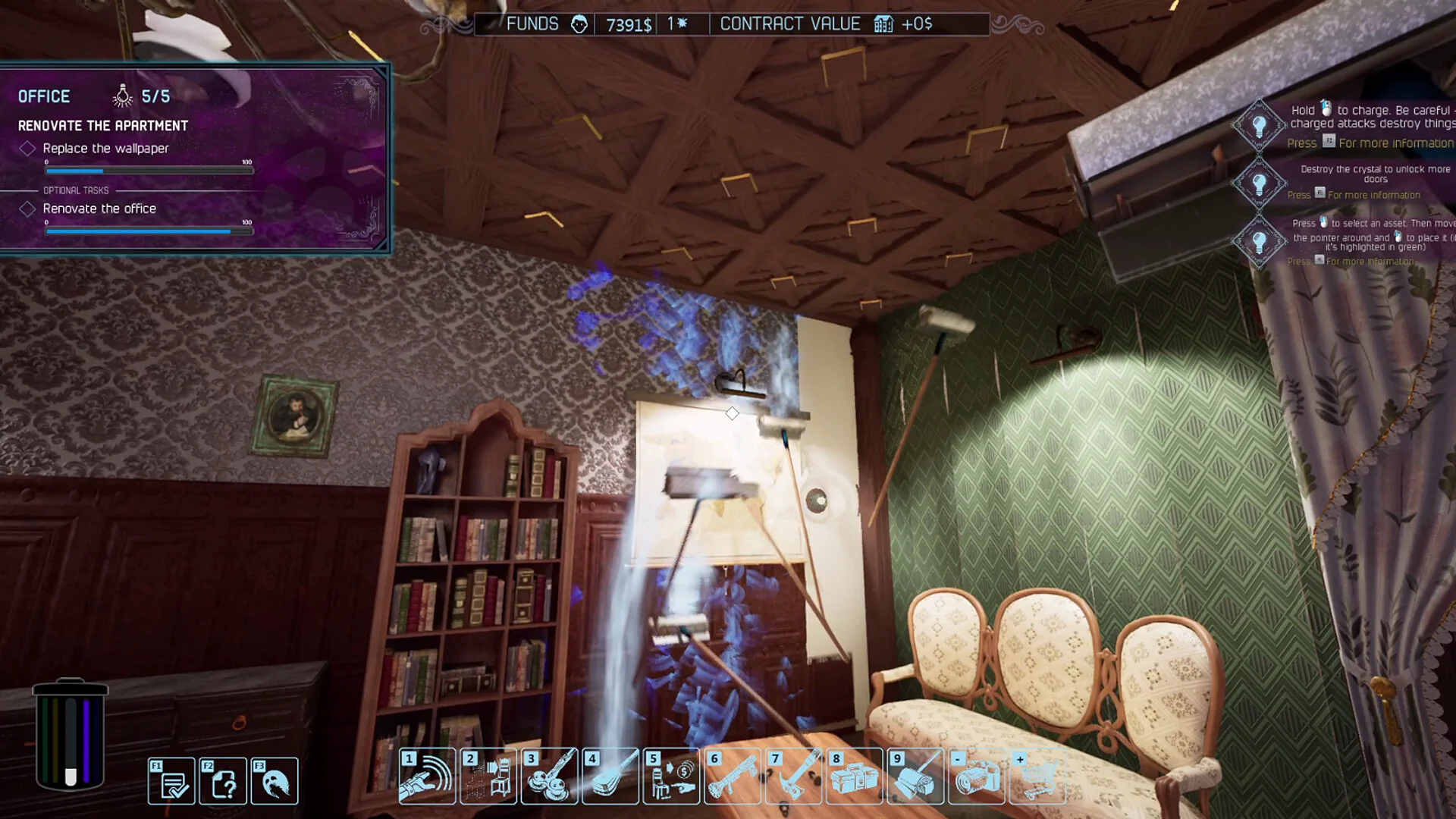 Haunted House Renovator screenshot 2