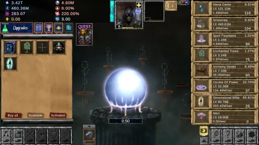 Idle Wizard screenshot 1