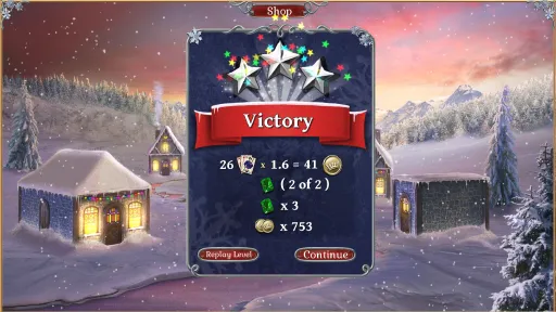 Jewel Match Solitaire Winterscapes screenshot 12