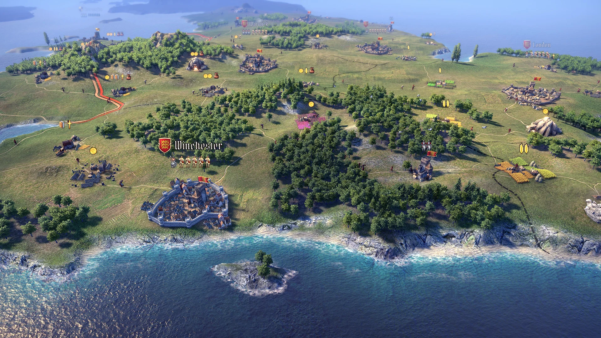 Knights of Honor II: Sovereign screenshot 2