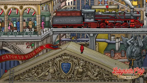 Labyrinth City: Pierre the Maze Detective screenshot 1