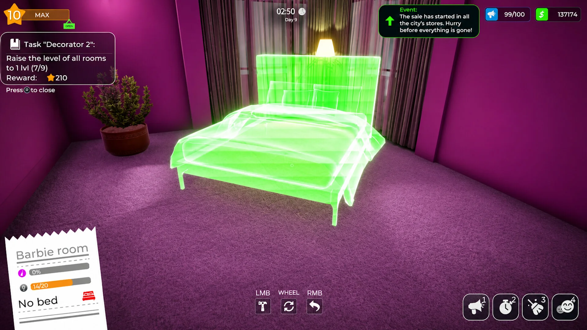 LOVE Hotel Simulator 🏩 screenshot 5