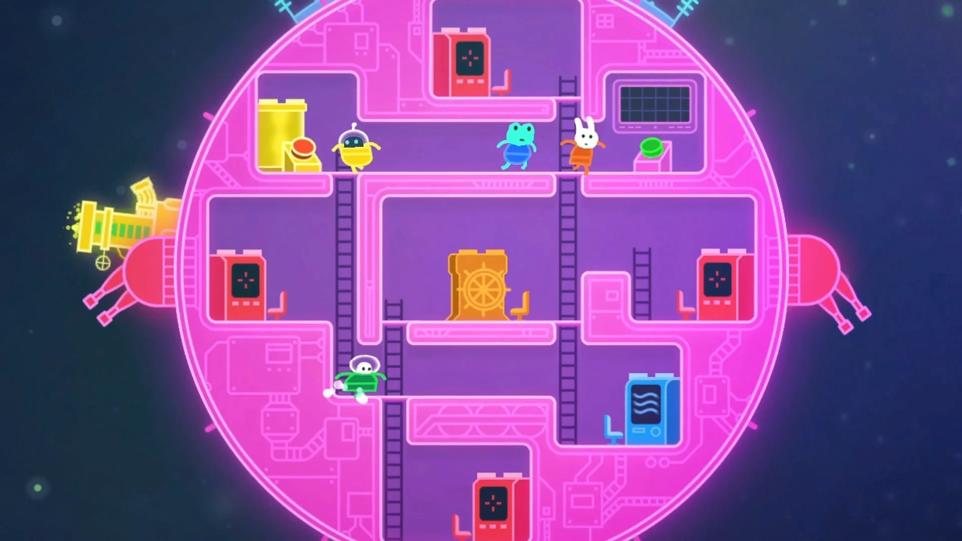 Lovers in a Dangerous Spacetime screenshot 7