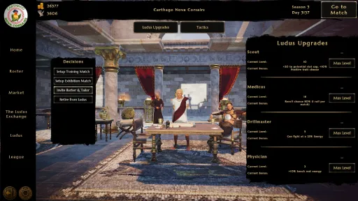 Ludus Magnatus: Gladiator Manager Simulator screenshot 4