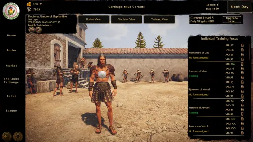 Ludus Magnatus: Gladiator Manager Simulator screenshot 7