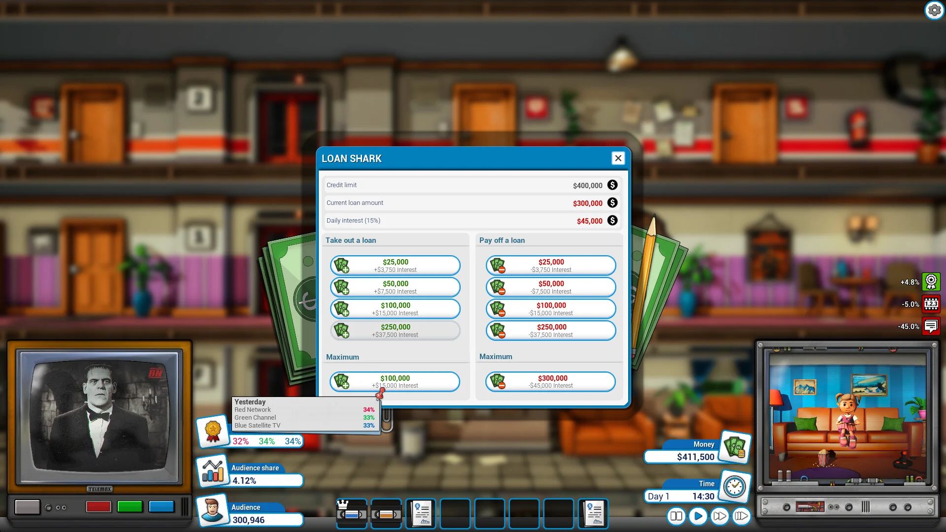Mad Television Tycoon screenshot 12