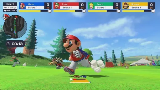 Mario Golf Super Rush screenshot 2