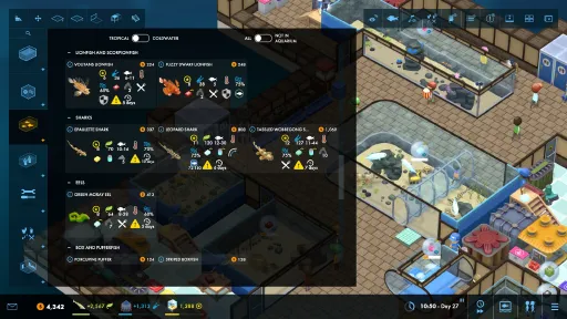 Megaquarium screenshot 2