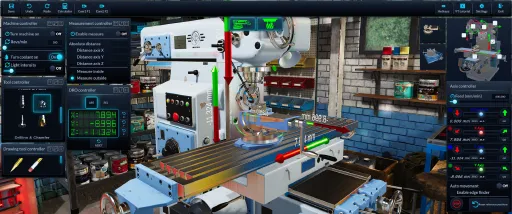 Milling machine simulator screenshot 5