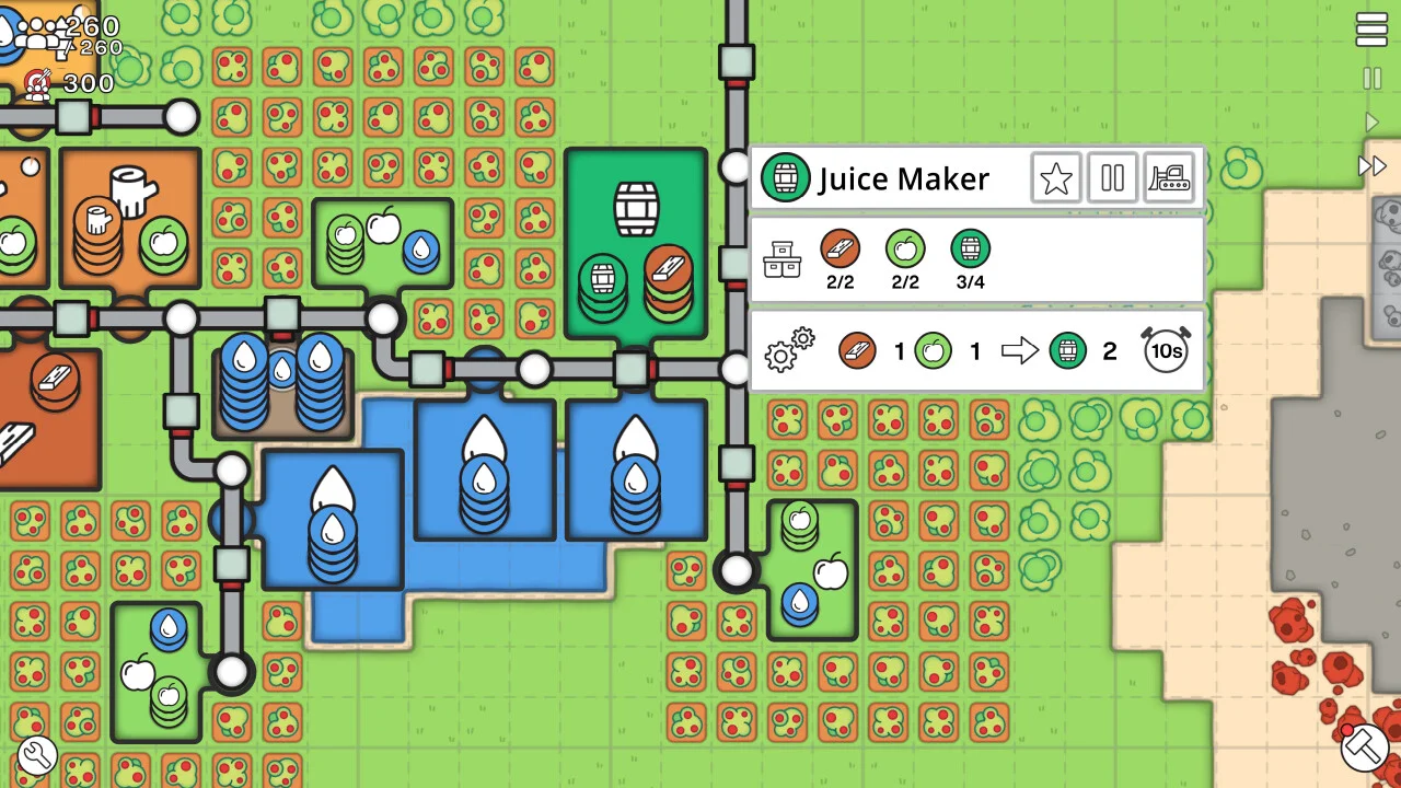 Mini Settlers screenshot 1
