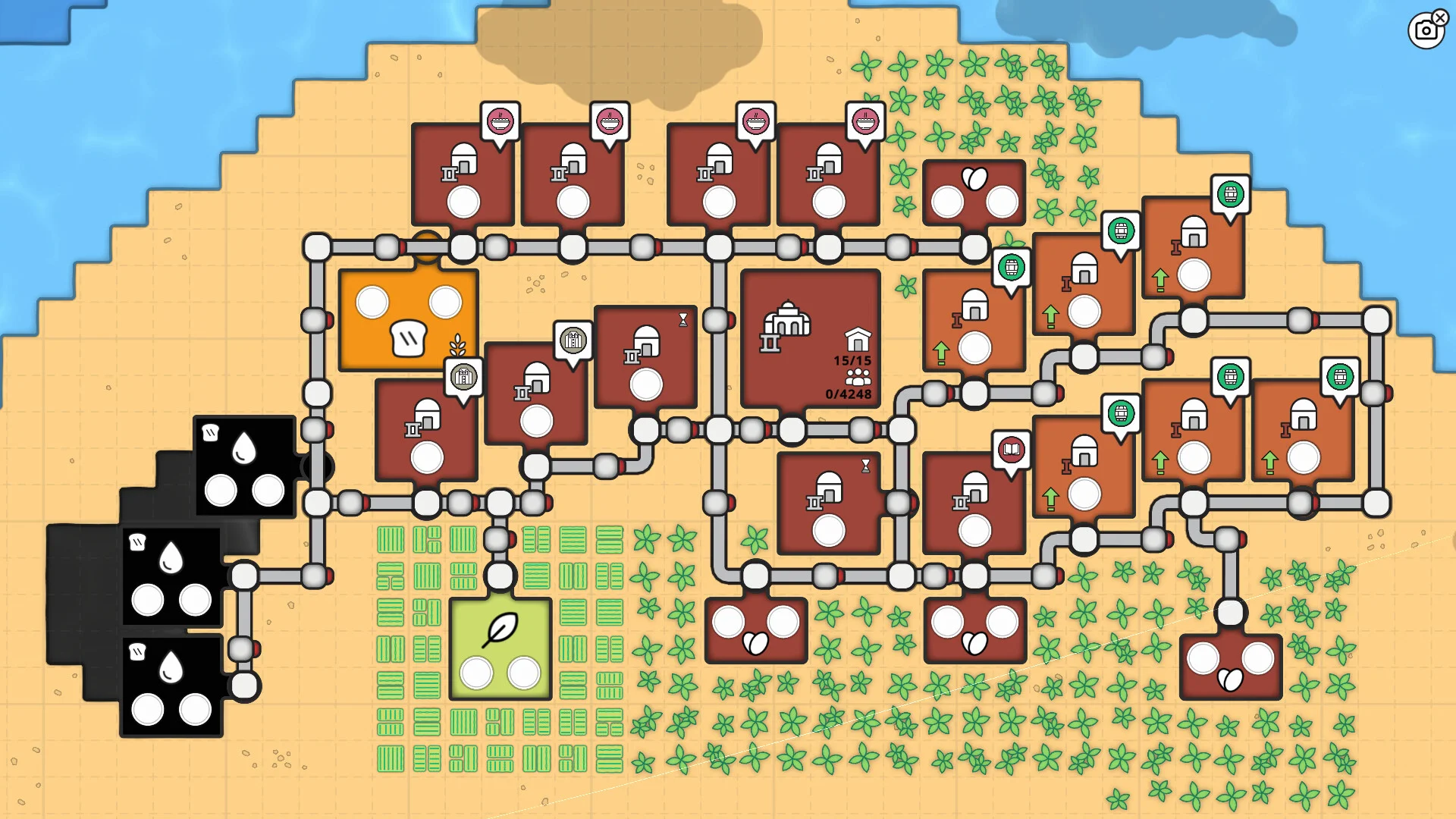 Mini Settlers screenshot 2