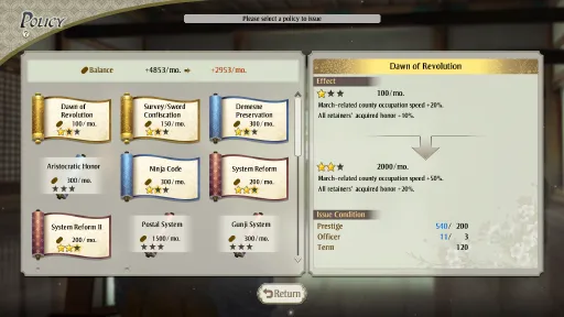 NOBUNAGA'S AMBITION: Awakening screenshot 7