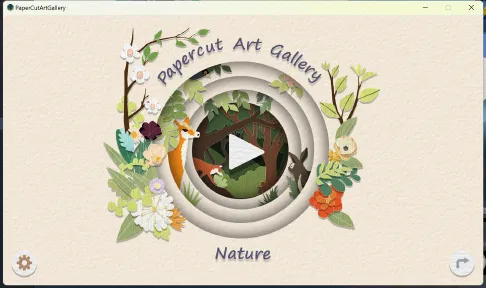 Papercut Art Gallery-Nature screenshot 7