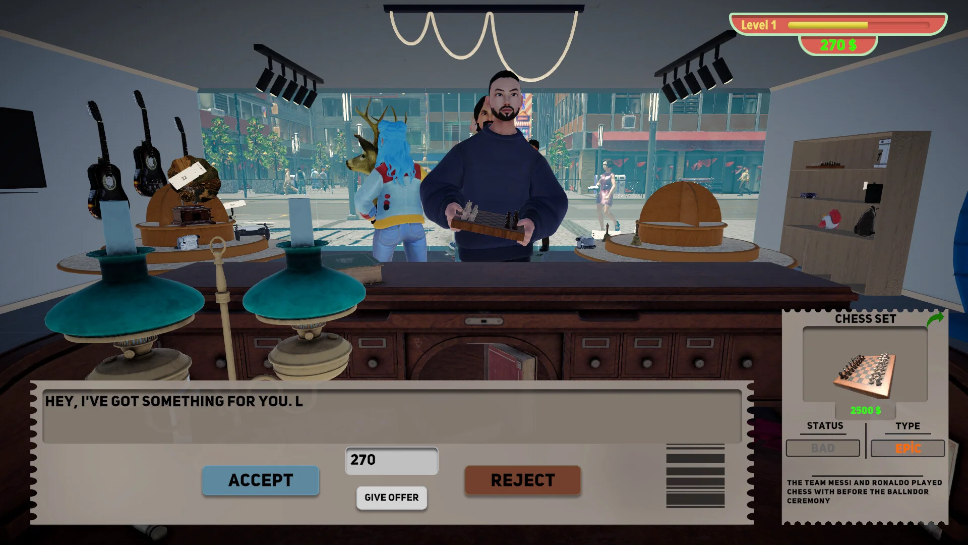 Pawn Simulator screenshot 2