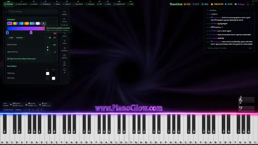Piano Glow screenshot 5