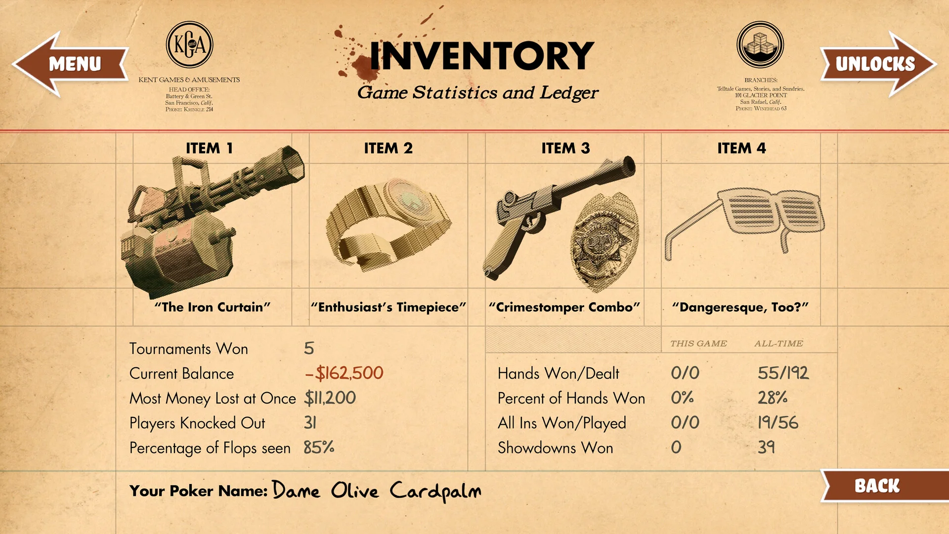 Poker Night at the Inventory screenshot 3