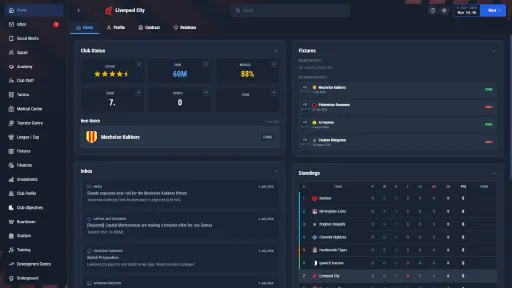 Pro Soccer Manager 27 screenshot 1