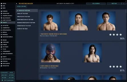 Pro Wrestling Sim screenshot 3
