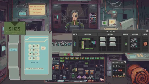 Probably Stolen - Cyberpunk Shopkeeper Sim screenshot 2