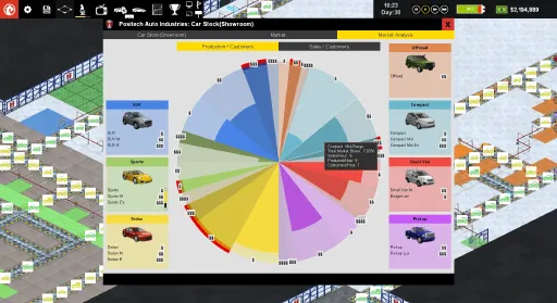 Production Line : Car factory simulation screenshot 3