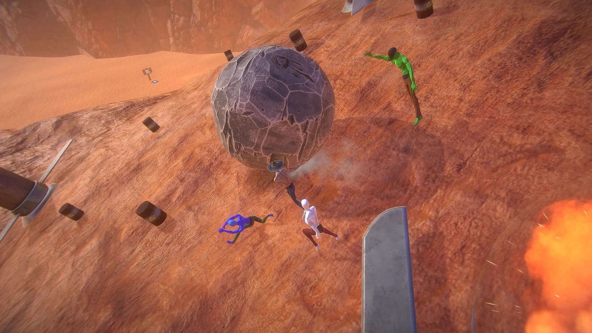 Pushing it! Together Sisyphus Co-op  screenshot 4