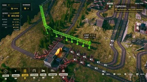 RAILGRADE screenshot 1