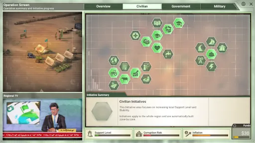 Rebel Inc: Escalation screenshot 3