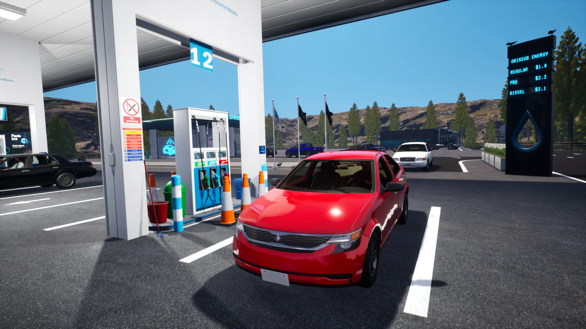 Rest Area Simulator screenshot 1