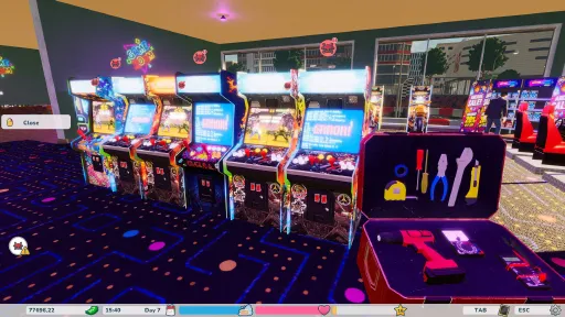 Retro Arcade Shop Simulator screenshot 1
