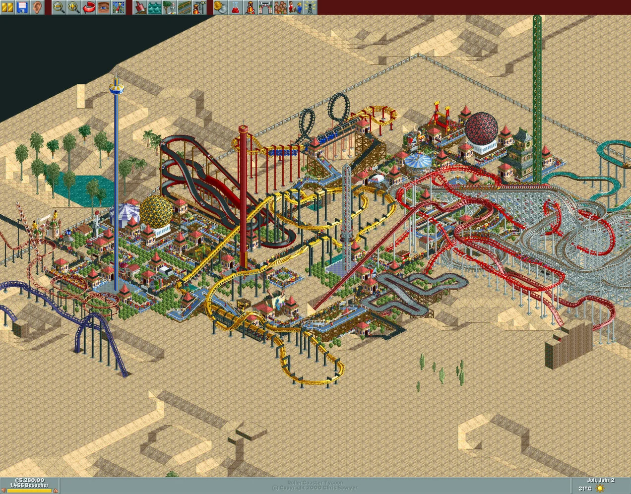 RollerCoaster Tycoon®: Deluxe screenshot 4