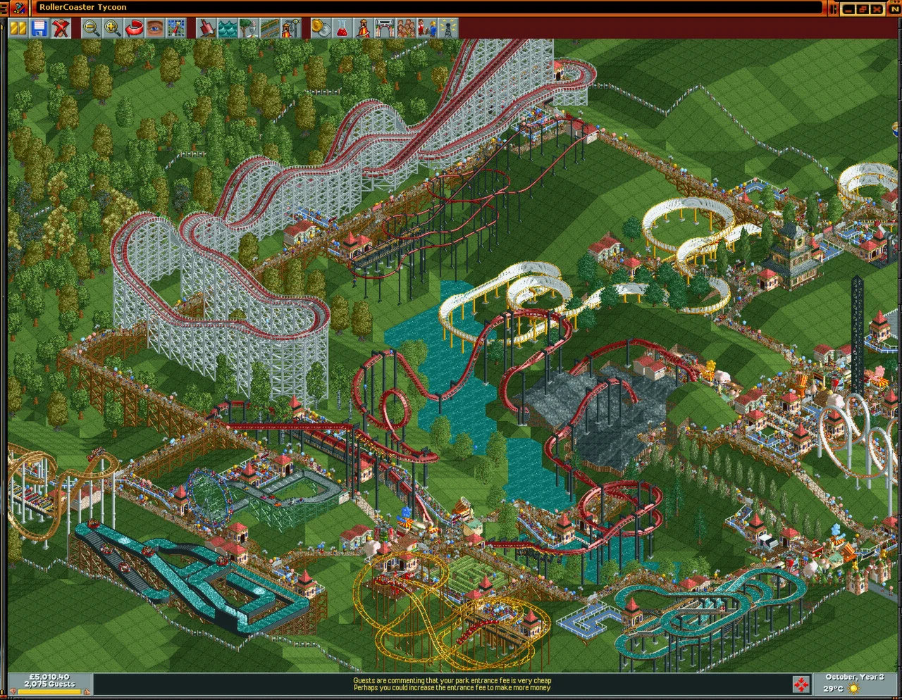 RollerCoaster Tycoon®: Deluxe screenshot 5