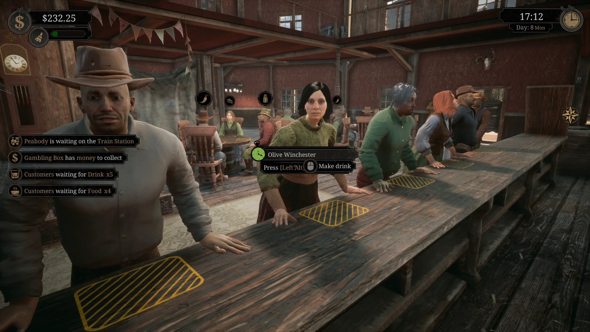 Saloon Simulator screenshot 2