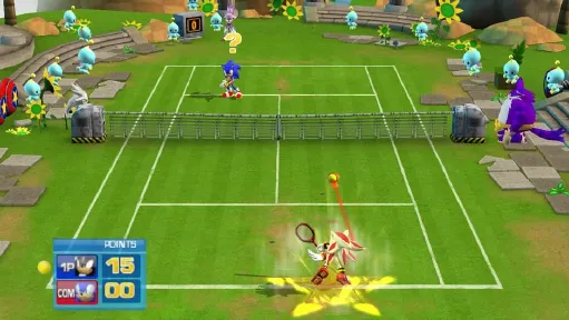 Sega Superstars Tennis screenshot 2