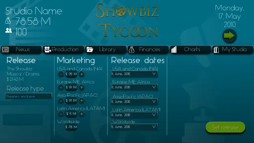 Showbiz Tycoon screenshot 5