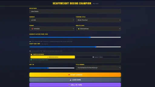 Sim: Heavyweight Boxing Champion screenshot 1