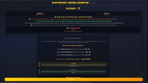 Sim: Heavyweight Boxing Champion screenshot 9