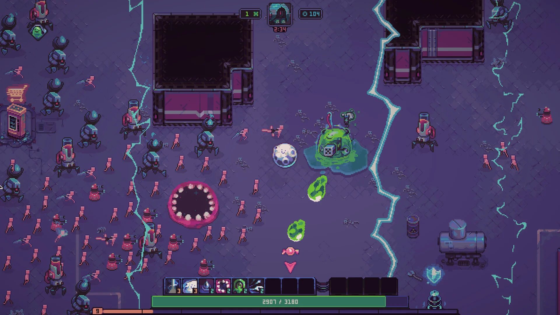 Slime 3K: Rise Against Despot screenshot 1