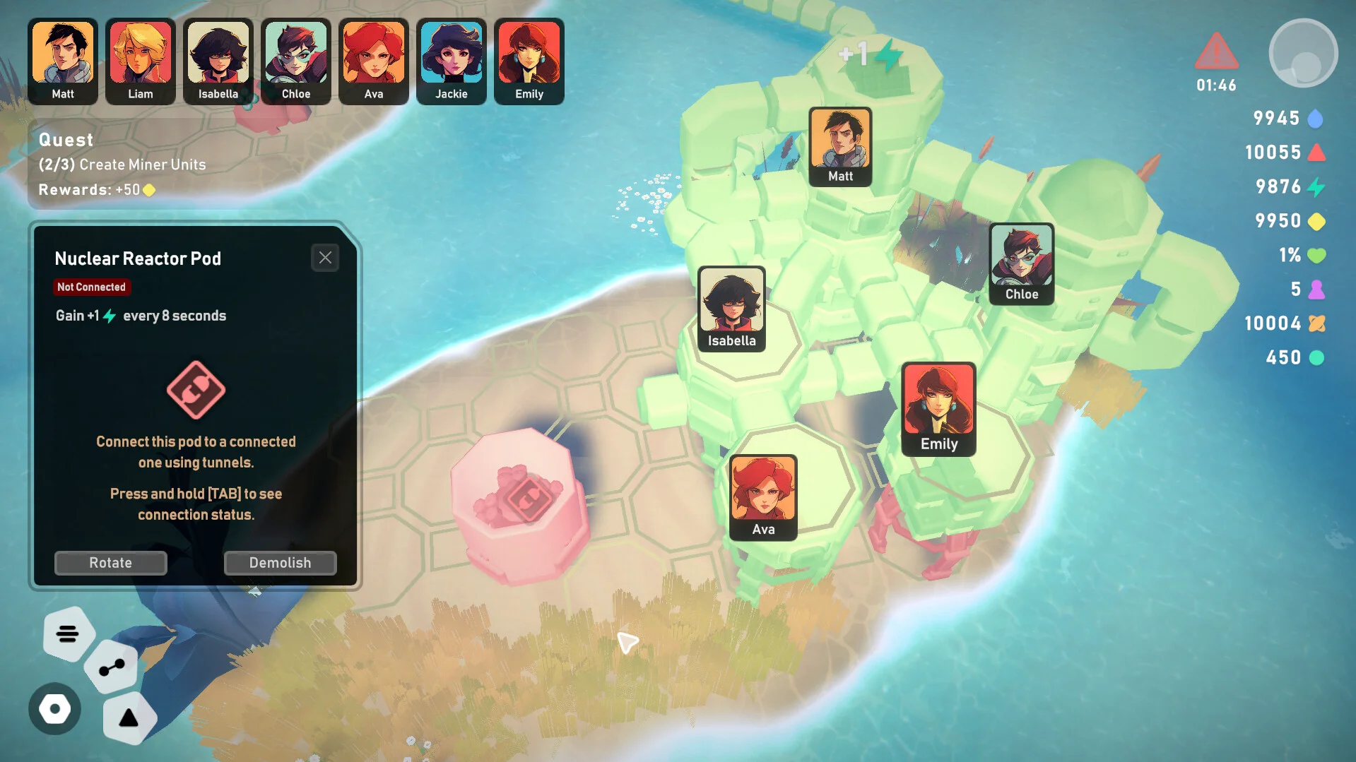 Stellar Settlers: Space Base Builder screenshot 7