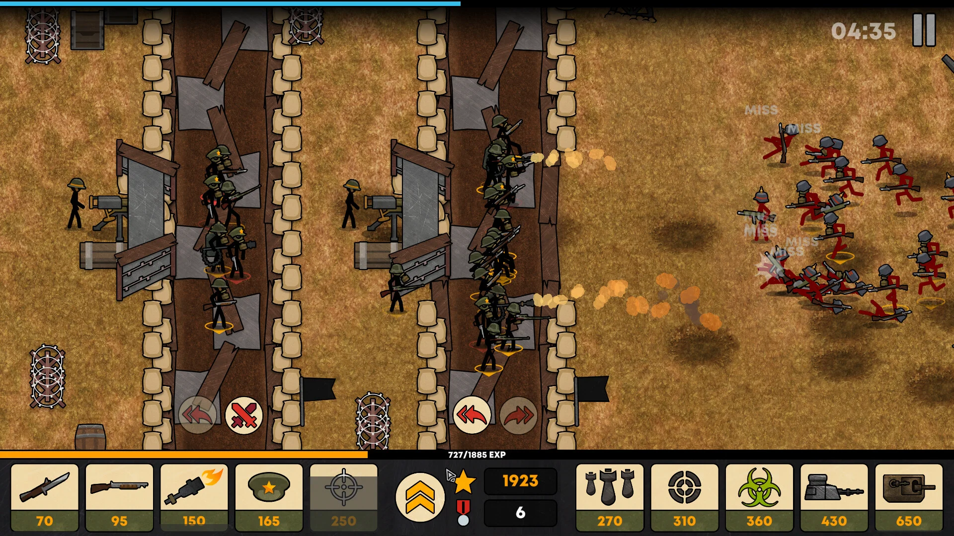 Stickman Trenches screenshot 5