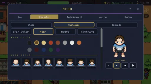 Submission Saga: The Jiu Jitsu RPG screenshot 14